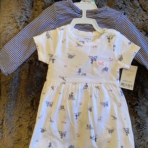 ADORABLE Carter’s Dress and Sweater! 6 months